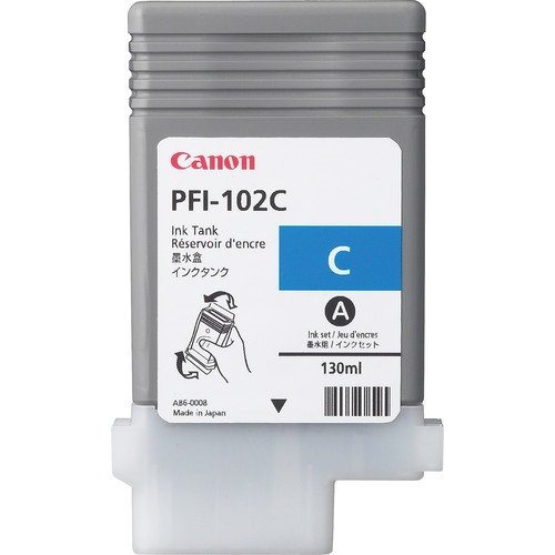 Buy Canon Ink Online | Canon PFI-102 | Cyan Ink Cartridge